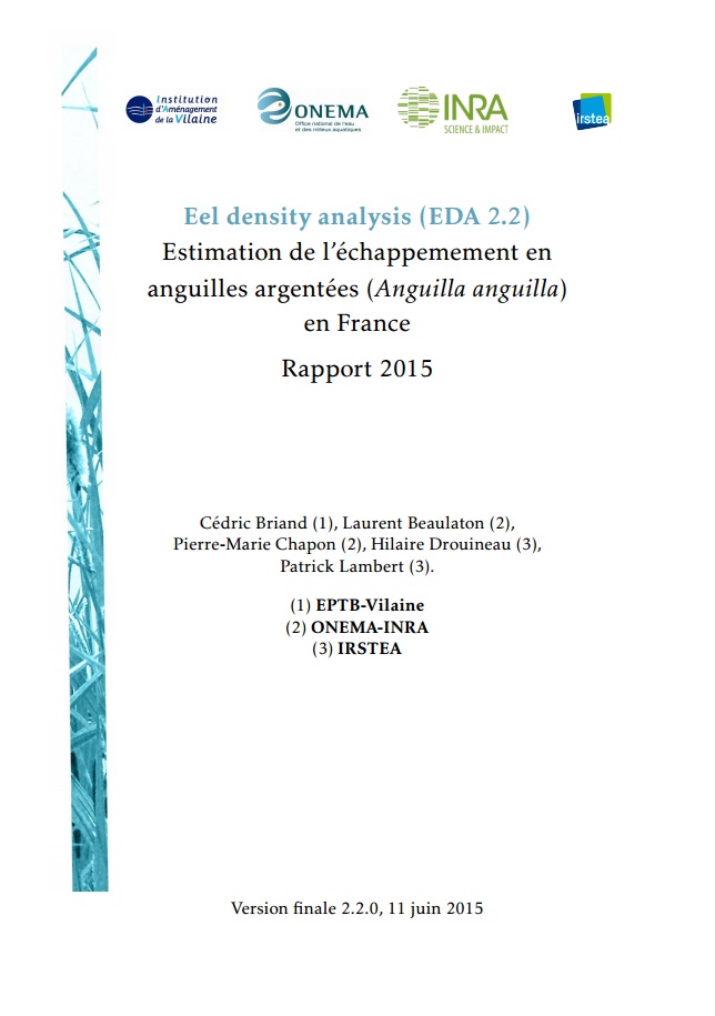 Estimation de l’échappement en anguilles argentées
