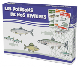 Jeu de cartes "Les poissons de nos rivières"